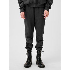 Rhombus Jogger Pants Charcoal