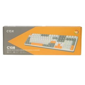 COX 키보드 C108 (화이트그레이/오테뮤)