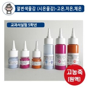 열변색물감(시온물감)15ml 수성용-고온,저온,체온(색변화실험,온도변화)