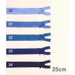 [컬러선택] 콘솔지퍼 숨은 콘실지퍼 25cm_30~34 (70363)