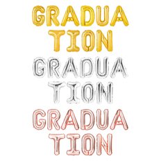 [원팩] 은박풍선세트 GRADUATION