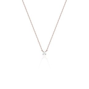 FREYJA NECKLACE 0.1ct 18K ROSE GOLD(랩그로운다이아몬드) / 22122012342