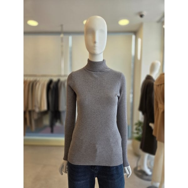 [여주점] [더 아이잗] 여성 골지 베이직 터틀넥 풀오버 니트 (IRBM1PO831)