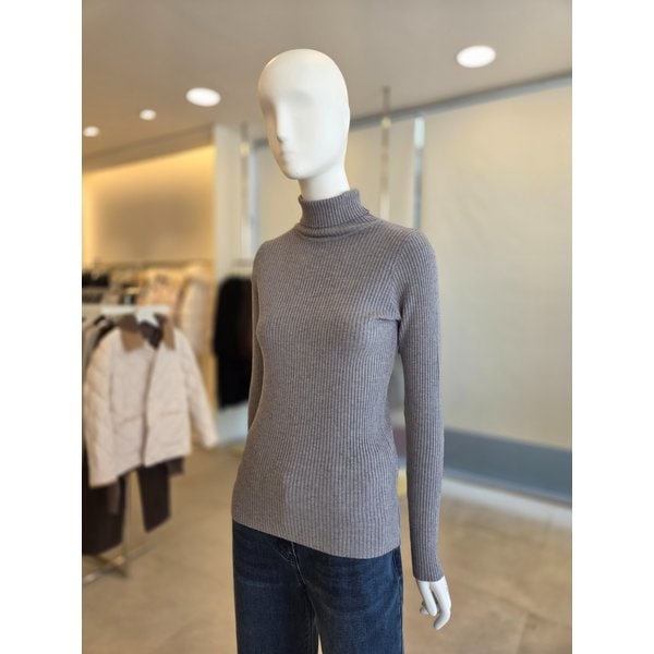 [여주점] [더 아이잗] 여성 골지 베이직 터틀넥 풀오버 니트 (IRBM1PO831)