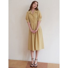 coco romantic open collar dress YB