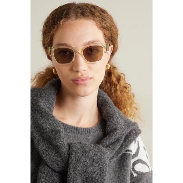 로마 D 프레임 아세테이트 선글라스 옐로 1647597322799803