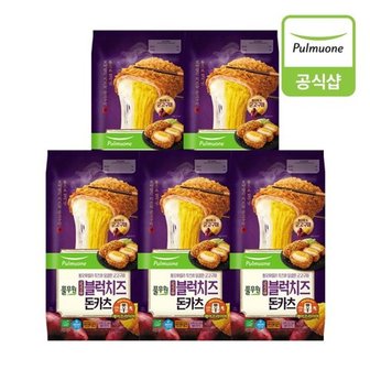 풀무원 군고구마블럭치즈 돈카츠 420g 5개