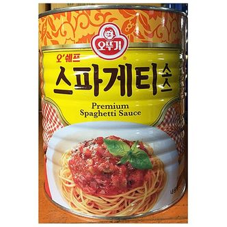제이큐 기타소스 소스류 식당 식자재 재료 오뚜기 스파게티소스 3kg