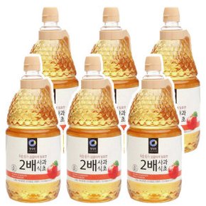 2배 사과식초 1.8L x 6페트