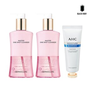 마스터 원샷 클렌저 시즌2 200ml x2 + AHC 핸드크림 75ml