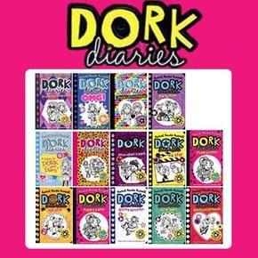 [재미있는 일기 형식의 챕터] Dork Diaries 14종 Paperback Set [본편 12종+번외2종]  ★25%할인★정가:183,600원 -행사가:137,700원