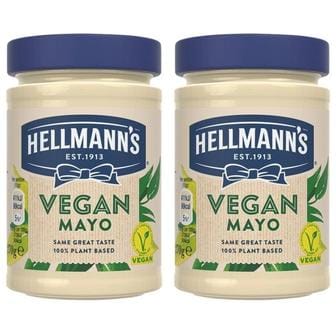  해외직구 Hellmann`s 헬만스 비건 마요네즈 270g 2팩 Mayonnaise