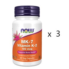 나우푸드 MK-7 비타민 K-2 100mcg 60개입 3팩 0992