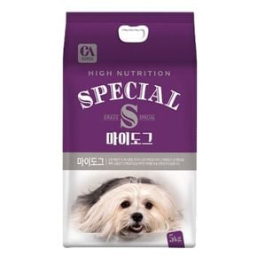 강아지 마이도그 퍼피 자견 소형견 건식 사료 5kg 1P