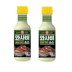 오뚜기 와사비소스 310gx2 맛있는 간편식 한국식품