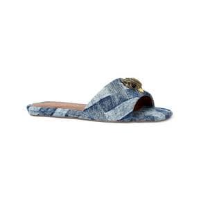 5031619 Kurt Geiger Womens Embellished Slide On Sandals