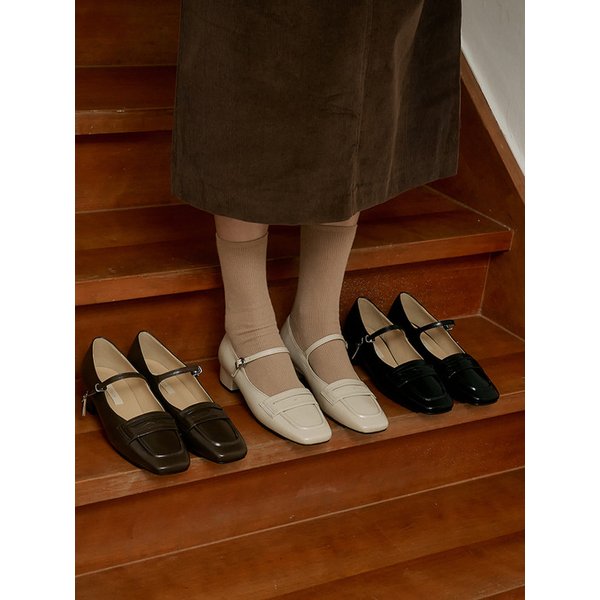 [리퍼브][230,235]momonde flats_3colors