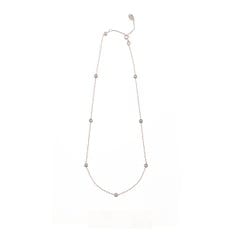 디아만테 다이아8 화이트 목걸이, Diamante 8 Diamond White Necklace, 18k white gold & dia