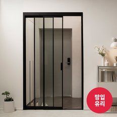 알파 3연동 중문 1150~1300(ㅡ자 오픈형 망입유리)