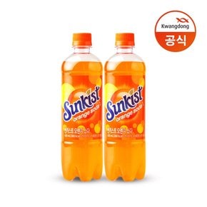 [G] 썬키스트 오렌지 소다 600ml 24개