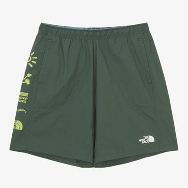 노스페이스 [노스페이스 공식] NS6NR09B 남성 에버그린 쇼츠_SEA PINE