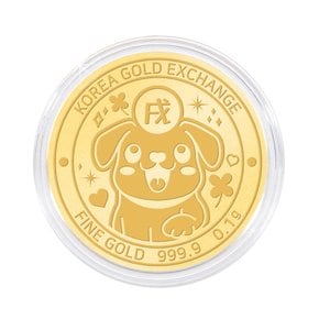 개 순금 코인(메달) 0.1g