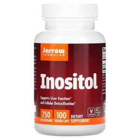 자로우 포뮬러스 Inositol 이노시톨 750 mg 100베지캡슐