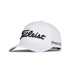 미국 타이틀리스트 골프모자 Titleist Tour Performance Golf Hat White/블랙 1388810