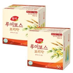 동서 루이보스 보리차 50T X 2개(100T) 일회용 티백 국산차