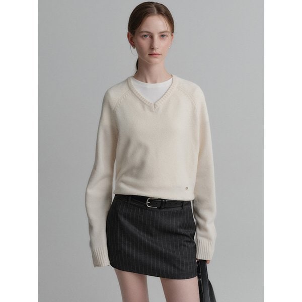 오라 캐시미어 브이넥 니트 / ORA CASHMERE V NECK KNIT_5colors