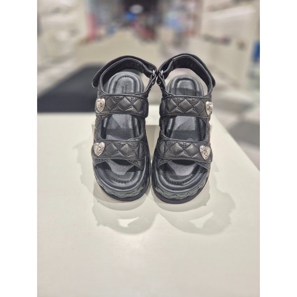 [여주점] CIE 샌들 블랙 DW2AM26009BLK