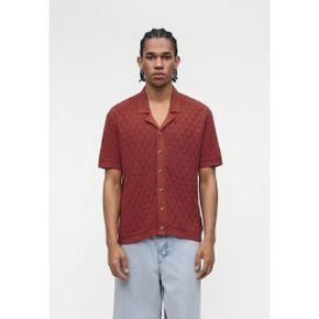 Abercrombie  Fitch 아버크롬비 앤 피치 셔츠 - 다크 레드 7769118