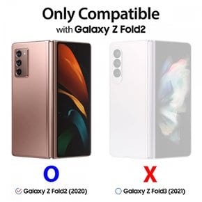 [araree] Galaxy Z Fold 2 5G [Samsung Galaxy Z Fold2 Z Fold 2 SCG05 대응 케이스 얇은 경량