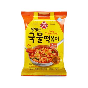 오뚜기 맛있는 국물 떡볶이 424g x 6개