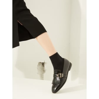 메이엘듀 Tassel Point Loafer - MD1085f Black