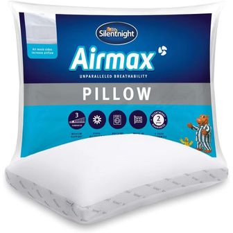  영국 사일런나잇 베개 Silentnight A일루마x Pillow  Air Mesh Sides Maximising Airflow Preven