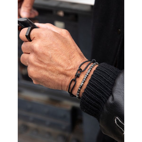 던팅 딘 팔찌 - 블랙X블랙
