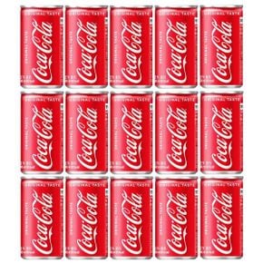 코카콜라 190ml 15캔 미니캔 탄산음료 Cocacola 미니콜라 캔콜라 미니사이다