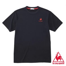 [le coq sportif] 르꼬끄 스포르티브 QMMTJA30Z 자수로고 라운드반팔티셔츠_NAVY