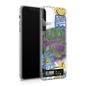 case_487_Ghost smile M_clear case