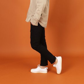WTM848 남자 빅사이즈 블랙 빈티지 바지