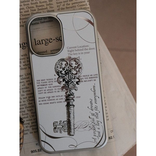 White La Clef Secrete MIRROR case