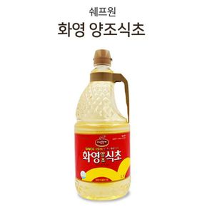 조미료 대상 쉐프원 조리식초 양조식초 발효 식초  1.8L X ( 2매입 )