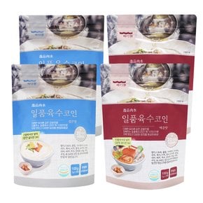 일품육수코인 깊은맛100g x2팩 +매운맛100g x2팩 (5gx80개)