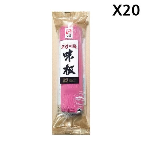 진달래 매화 FK 사각어묵 란 160g X20