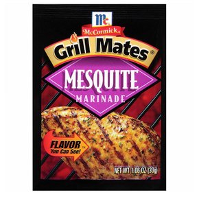 [해외직구]맥코믹 그릴메이트 메스키트 마리네이드 30g 6팩 McCormick Marinade Grill Mates Mesquite 1.06oz