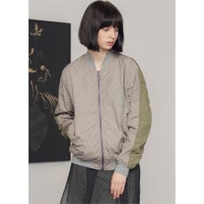 DRAWING PRINTED KHAKI ZIP JUMPER (S1984670)