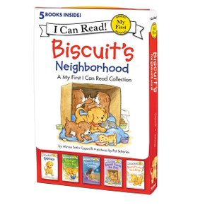 (영어원서) My First I Can Read / Biscuits Neighborhood / 5 Fun-Filled Stories in 1 Box! (Paperback)