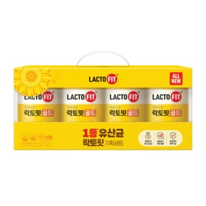 락토핏 골드 선물세트(2g*50포*4개입)