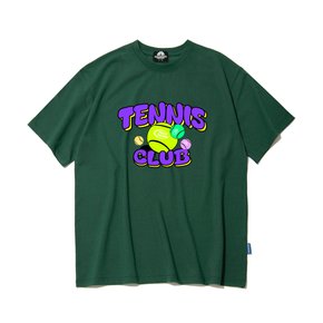 PURPLE TENNIS CLUB GRAPHIC 티셔츠 - 그린